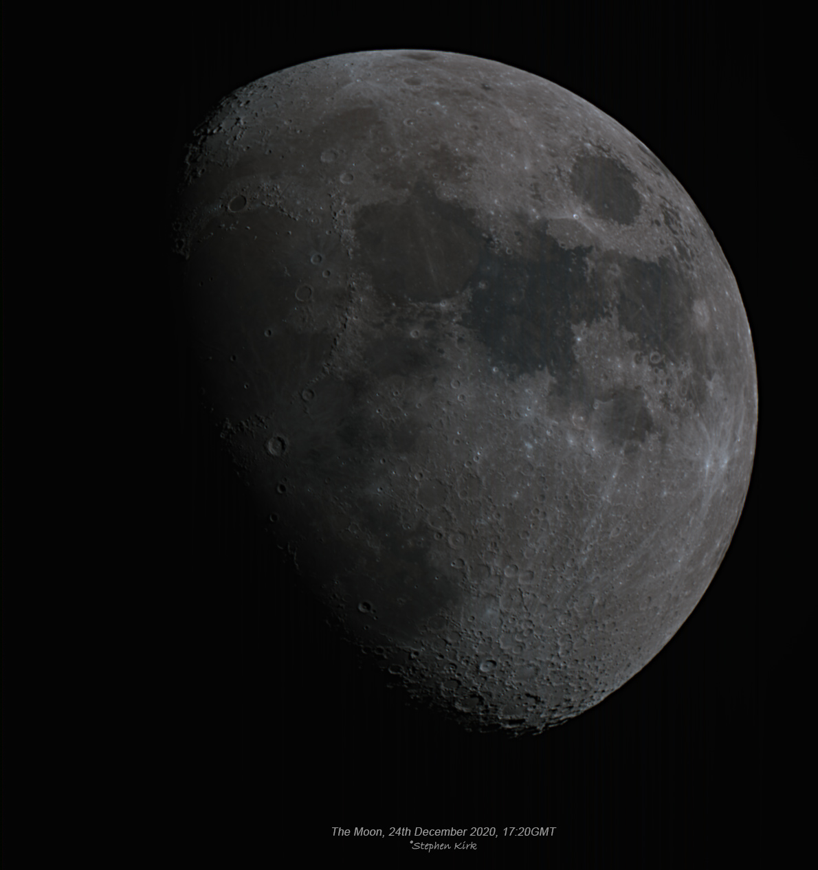 Moon 24 Dec 2020 FSQ85 and QHY268C