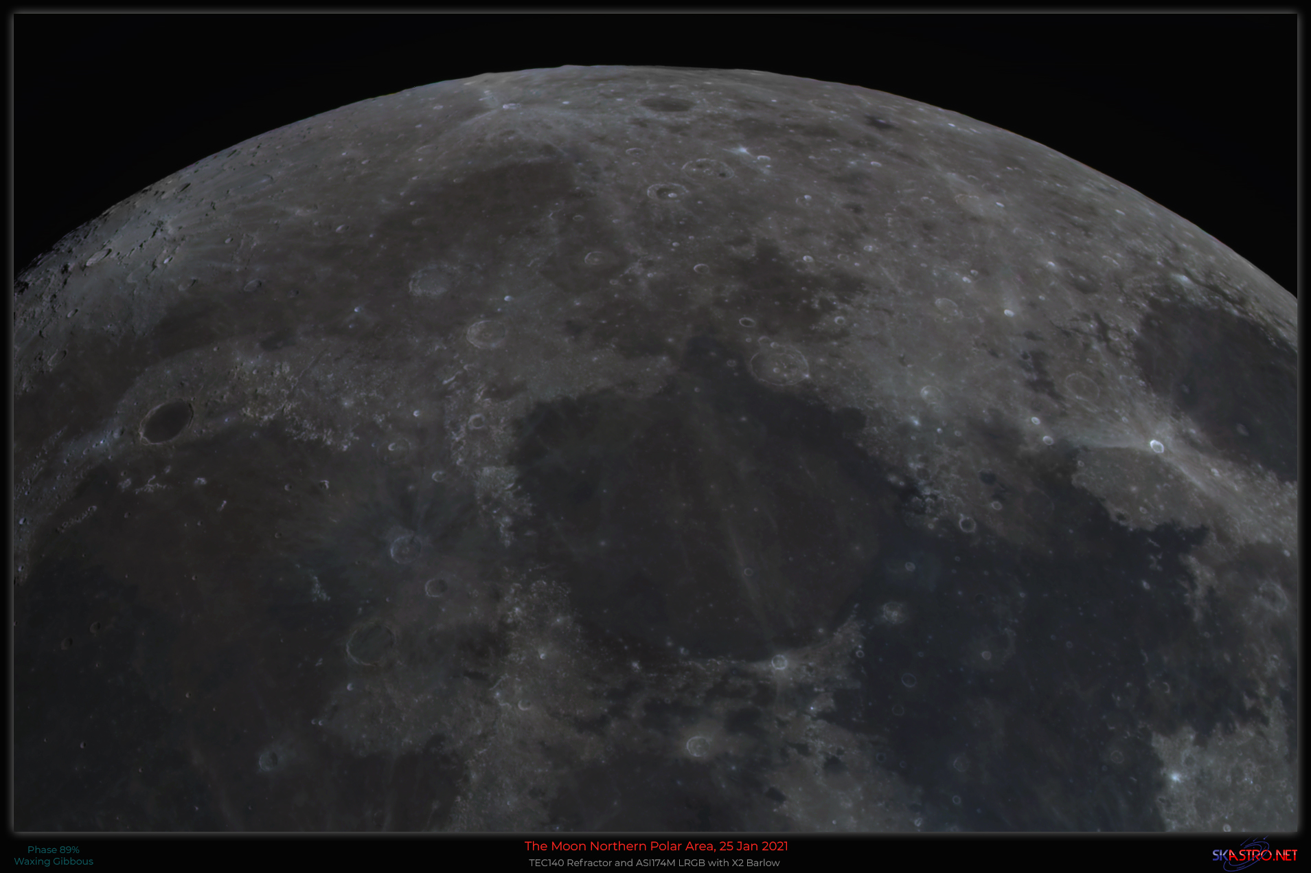 Northern Polar Region 25 Jan 2021