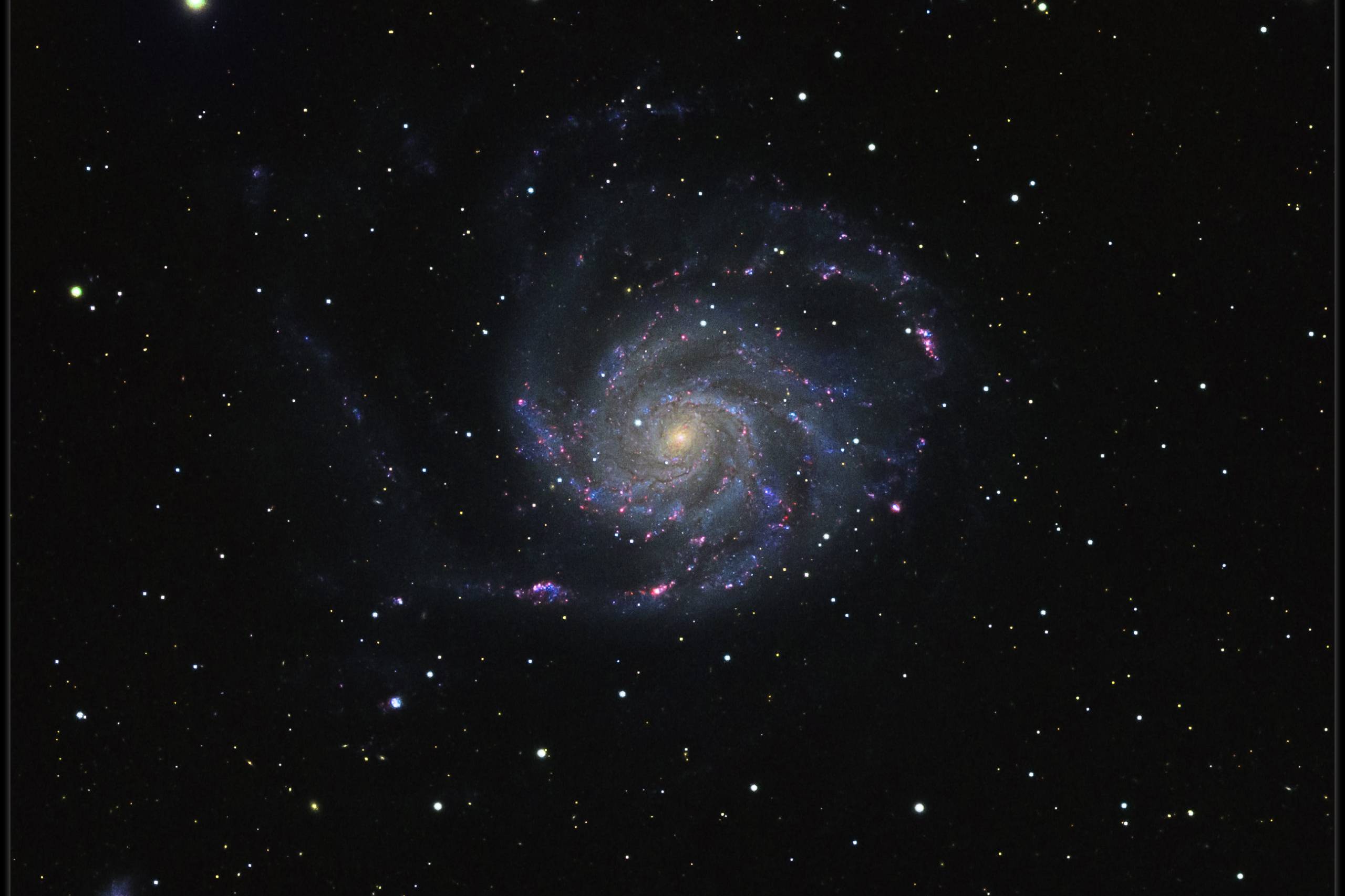 M101 with TEC140 and Atik 460 Astrodon HaLRGB