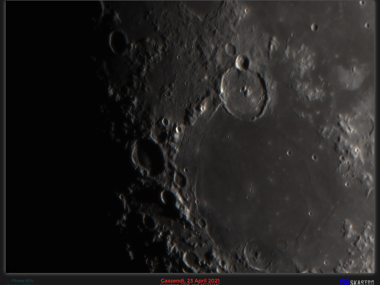 Gassendi with C925 and ASI224MC